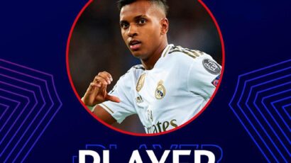 RODRYGO GOES: EL MEJOR JUGADOR DE LA JORNADA 4 EN LA UCL