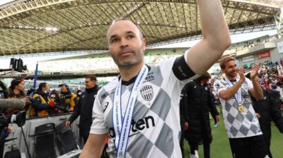 ANDRÉS INIESTA REALIZA CHALLENGE JUNTO A SU ESPOSA