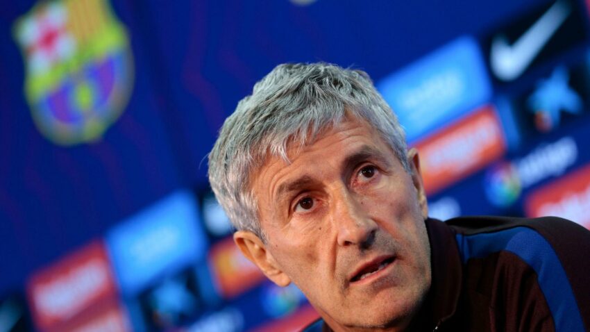 QUIQUE SETIÉN CREE QUE SERÍA LÓGICO NOMBRAR AL BARCELONA CAMPEÓN