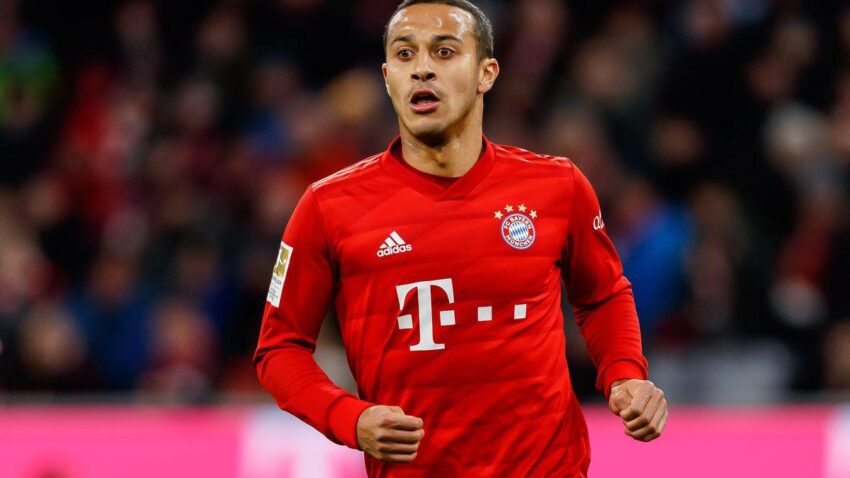 THIAGO ALCÁNTARA SE PIERDE EL PARTIDO ANTE EL BORUSSIA DORTMUND