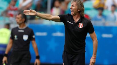 GARECA: «SI DEBEMOS JUGAR LAS ELIMINATORIAS CON JUGADORES DE LA LIGA 1, LO HAREMOS»