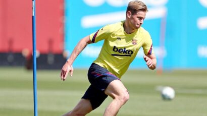 DE JONG: «ME SIENTO BIEN, PERO NO PARA UN PARTIDO AHORA»