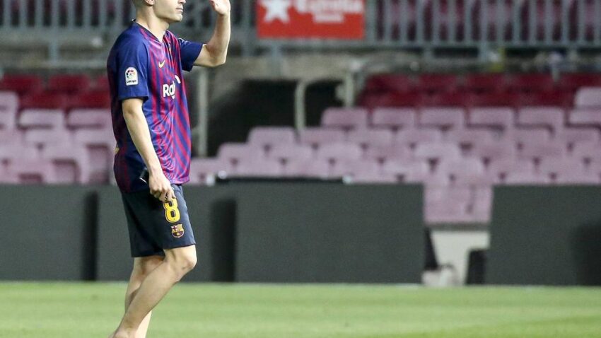 ANDRÉS INIESTA RECUERDA SU ÚLTIMO PARTIDO CON EL BARCELONA
