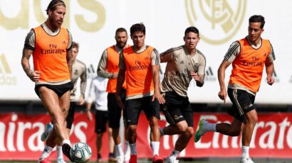 REAL MADRID ENTRENA CON EL PLANTEL COMPLETO LUEGO DE 81 DÍAS