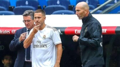 ZIDANE QUIERE VER A HAZARD ANTES QUE TERMINE LA LIGA