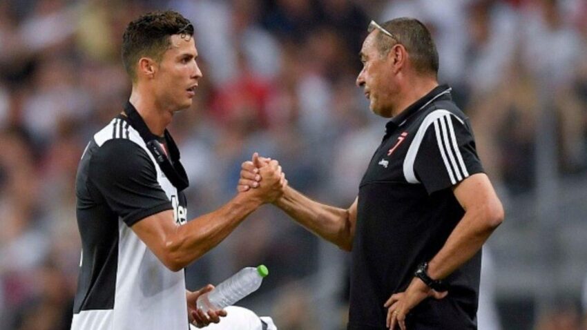 SARRI SE RINDE ANTE CRISTIANO RONALDO