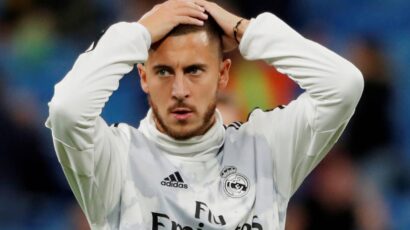 HAZARD FUERA DEL MADRID POR UN MES MÁS