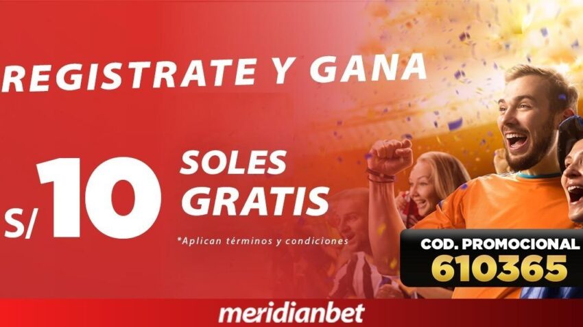 ¡REGÍSTRATE Y GANA CON MERIDIANBET!