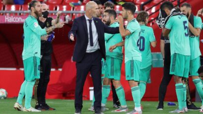 ZINEDINE ZIDANE Y SU DESAHOGO AL FINAL DEL PARTIDO