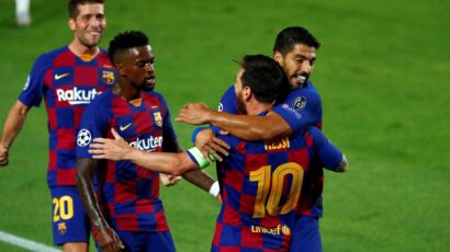 BARCELONA VENCIÓ AL NAPOLI Y CLASIFICÓ A CUARTOS DE FINAL