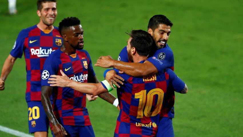 BARCELONA VENCIÓ AL NAPOLI Y CLASIFICÓ A CUARTOS DE FINAL