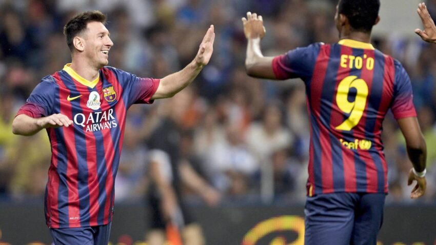 ETO'O: "A MESSI LO QUIERO COMO UN HIJO"