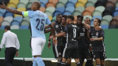 OLYMPIQUE LYON ELIMINÓ AL MANCHESTER CITY