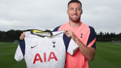 TOTTENHAM HOTSPUR FICHA A MATT DOHERTY