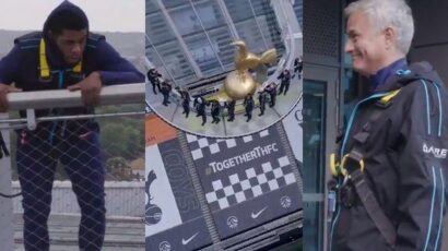 MOURINHO ORGANIZÓ CURIOSO «PASEO» CON EL PLANTEL DEL TOTTENHAM