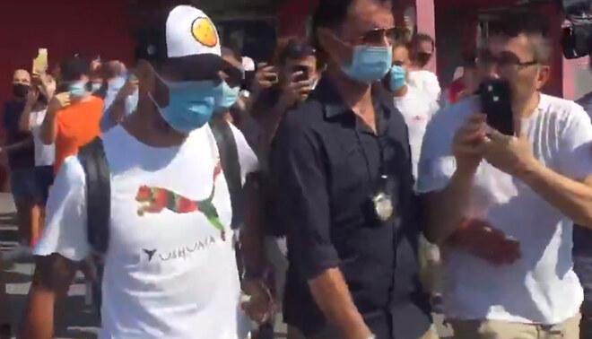 LUIS SUÁREZ LLEGÓ A ITALIA PARA FIRMAR POR JUVENTUS