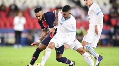 OLYMPIQUE DE MARSELLA DEFIENDE A ÁLVARO GONZÁLEZ