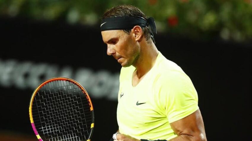 NADAL A PASO FIRME EN EL MASTERS DE ROMA