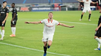 EL SEVILLA HACE RESPETAR LA CASA Y LE GANA POR LA MÍNIMA AL RENNES
