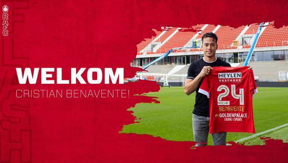 CRISTIAN BENAVENTE ES NUEVO JUGADOR DEL ROYAL ANTWERP