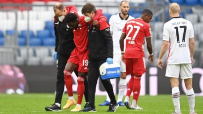 DAVIES SE LESIONA AL MINUTO