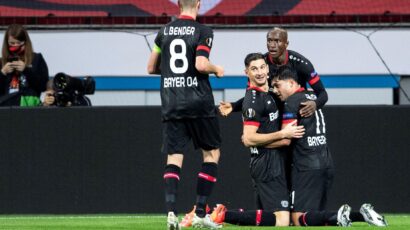 EUROPA LEAGUE: BAYER LEVERKUSEN 6-2 NIZA