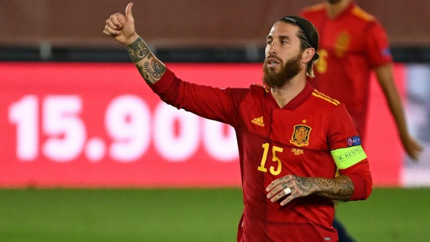 SERGIO RAMOS BATE RÉCORD CON LA SELECCIÓN ESPAÑOLA