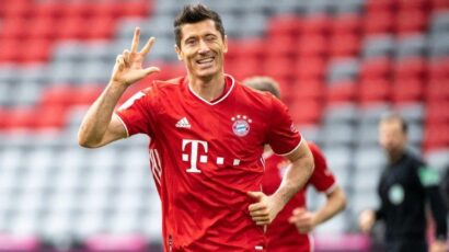 BUNDESLIGA: BAYERN MUNICH 5-0 EINTRACHT FRANKFURT