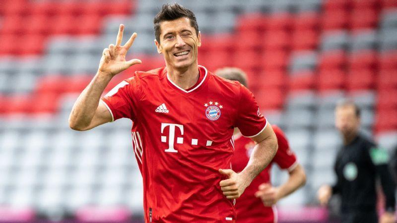 BUNDESLIGA: BAYERN MUNICH 5-0 EINTRACHT FRANKFURT