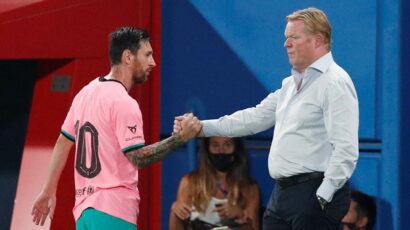 RONALD KOEMAN SE REFIRIÓ AL MOMENTO DE LIONEL MESSI