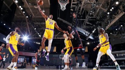 LOS ANGELES LAKERS SE PONEN ARRIBA EN LAS FINALES