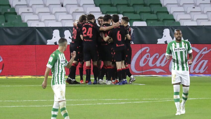 REAL SOCIEDAD GOLEÓ DE VISITA AL REAL BETIS
