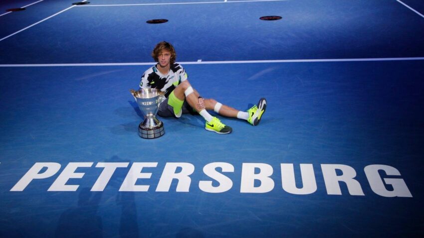 ANDREY RUBLEV CAMPEÓN EN SAN PETERSBURGO