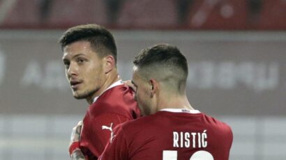 SERBIA GOLEA A RUSIA POR 5-0 CON DOBLETE DE LUKA JOVIC