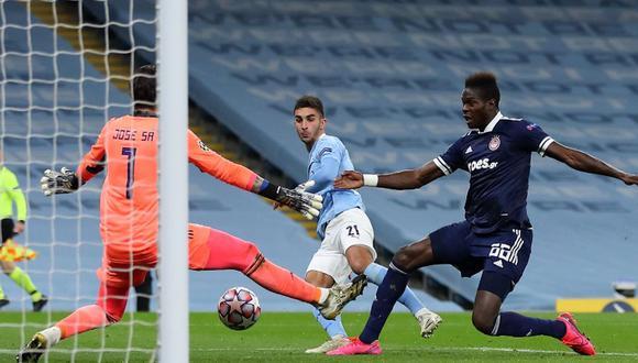 EN EL ETIHAD STADIUM EL CITY DE GUARDIOLA DERROTA POR 3-0 AL OLYMPIACOS