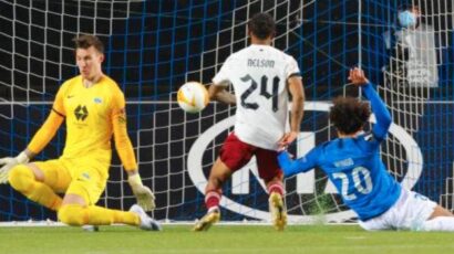 EL ARSENAL GOLEÓ 0-3 EN NORUEGA AL MOLDE FK