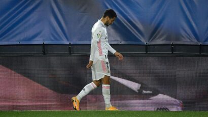 EDEN HAZARD SUFRIÓ NUEVA LESIÓN