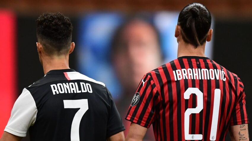 PRENSA ITALIANA COMPARA A RONALDO Y ZLATAN