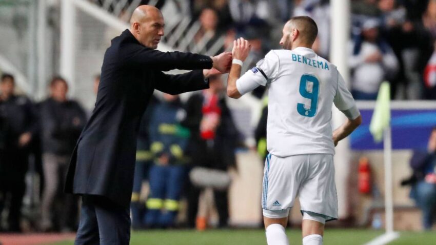 ZIDANE HALAGA A BENZEMA