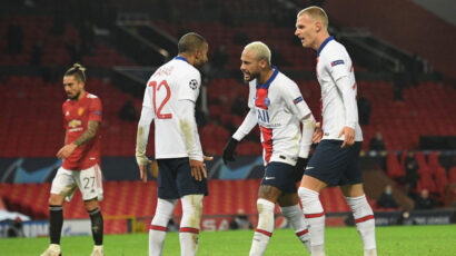 EL MANCHESTER UNITED PIERDE 1-3 CON EL PSG EN OLD TRAFFORD Y ABRE MÁS EL GRUPO PARA LA ÚLTIMA FECHA