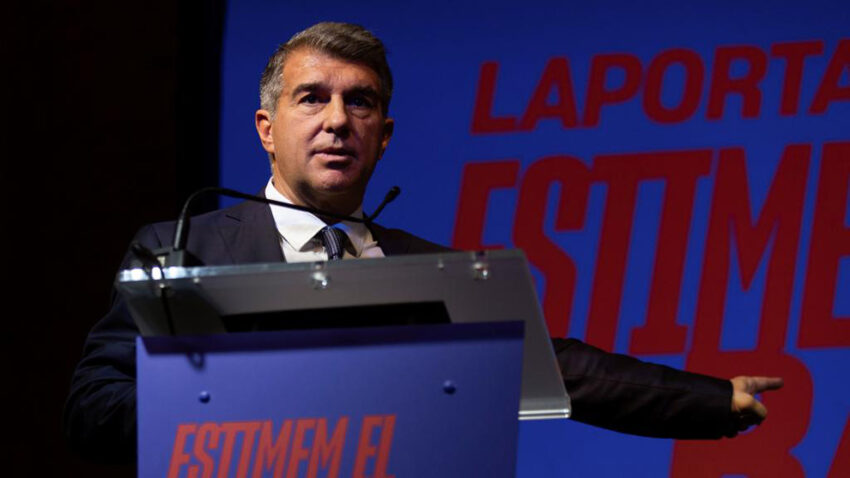 LAPORTA: "PUEDE ESTAR COMPLICADO"