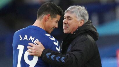 ANCELOTTI HABLA SOBRE JAMES