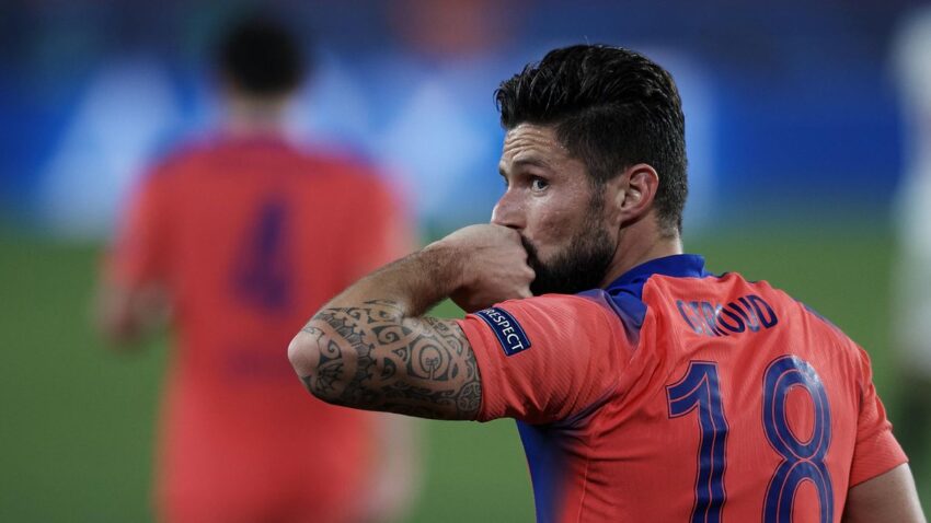 EL CHELSEA APLASTÓ AL SEVILLA EN EL SÁNCHEZ-PIZJUÁN CON UN POKER DE OLIVIER GIROUD