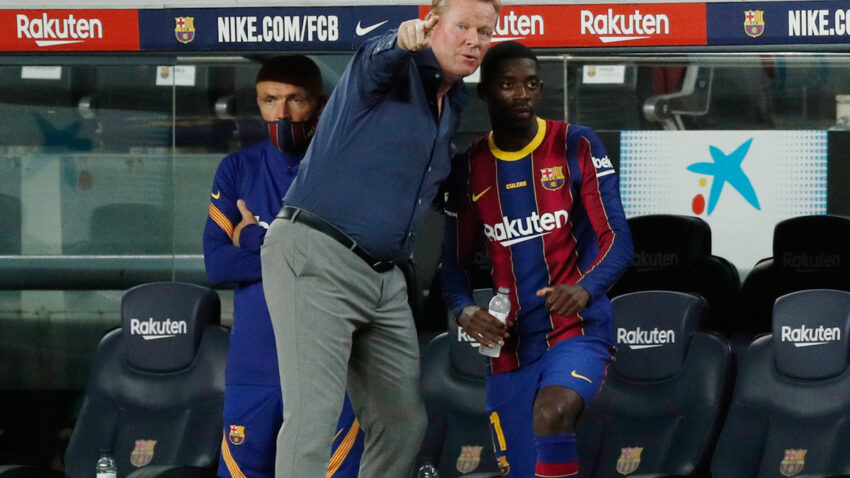 KOEMAN LE DARÍA OTRA OPORTUNIDAD A DEMBÉLÉ