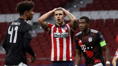 EL ATLÉTICO SORPRENDE AL BAYERN E IGUALAN 1-1 EN EL WANDA METROPOLITANO