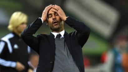 OTRA BAJA PARA GUARDIOLA