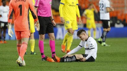 GAMEIRO CAE DE NUEVO EN LESIÓN