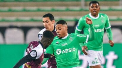 EL PSG Y EL SAINT-ÉTIENNE SE REPARTEN LOS PUNTOS