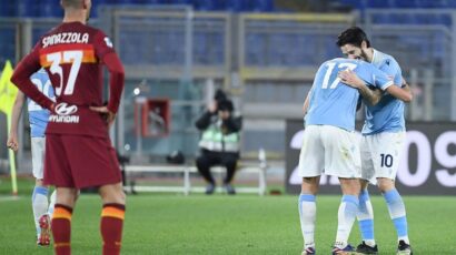 LAZIO GOLEA 3-0 A ROMA EN EL DERBI