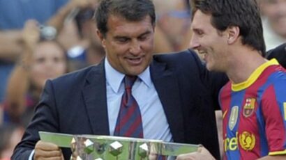 LAPORTA QUIERE A MESSI EN EL CLUB
